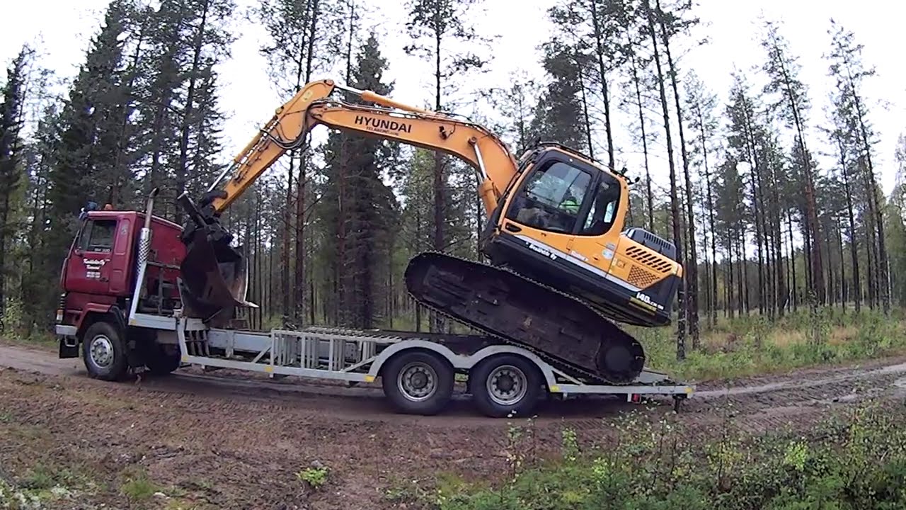 Kuinka sujuu Juhalta lavetille ajo