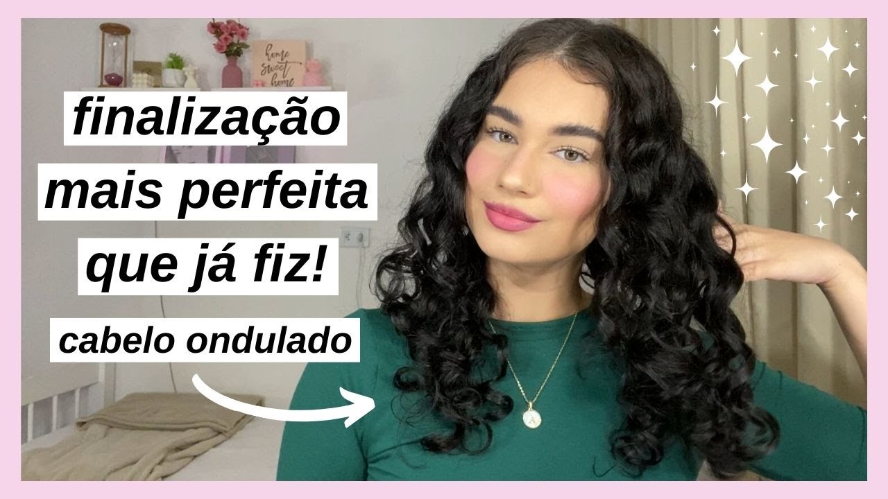 FINALIZAÇÃO MAIS PERFEITA QUE JÁ FIZ! *cabelo ondulado* | Ana Moraes