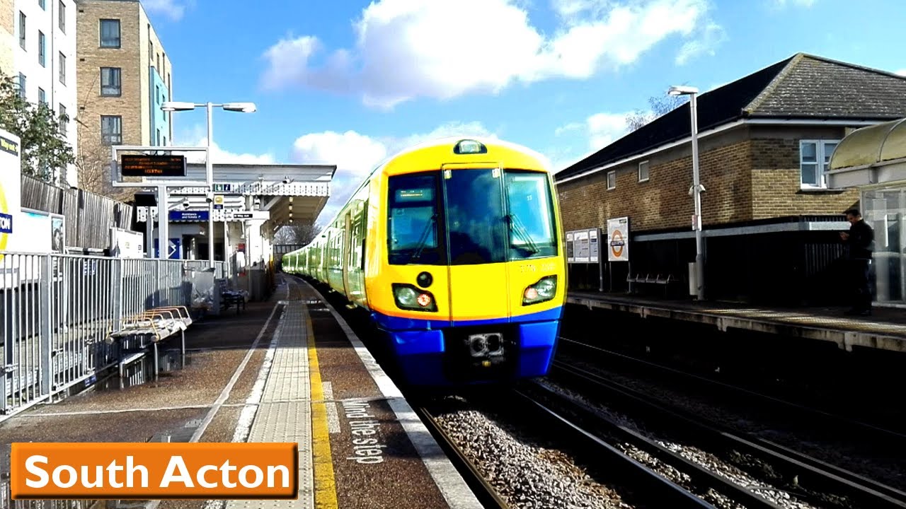 South Acton | North London Line : Лондонская надземка ( British Rail Class 378 )