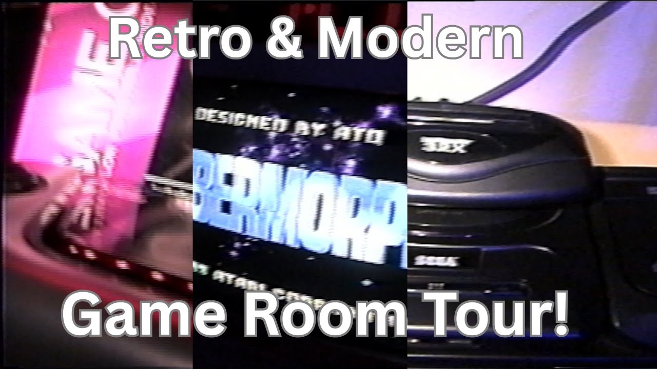My Retro & Modern Game Room! (2025 - VHS-C - BENEPATHOS)