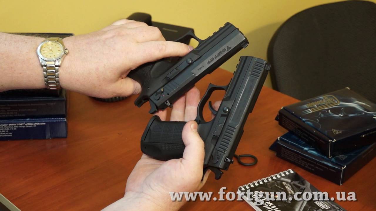 Видео обзор Травматические пистолеты Форт. Вся линейка. Распаковка и разборка.