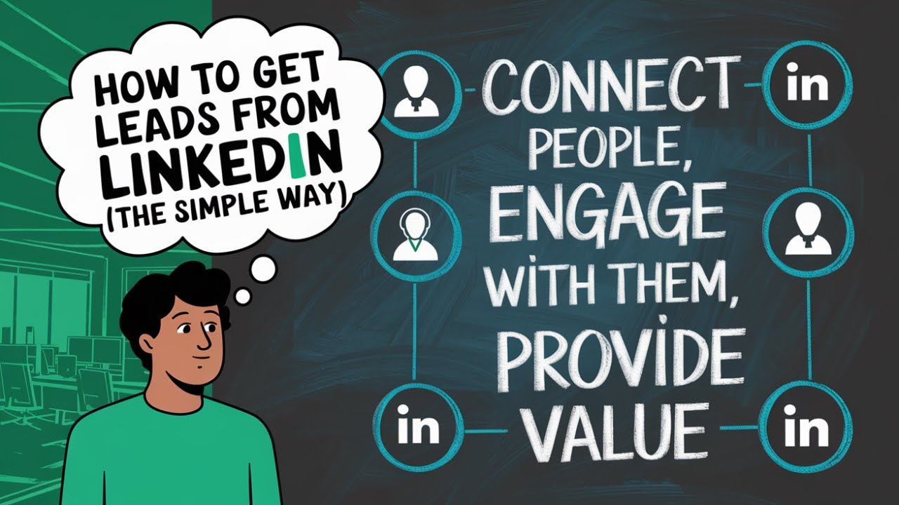 How to get leads from LinkedIn (the simple way)