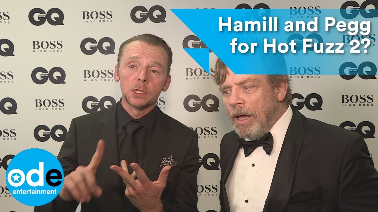 GQ Awards 2017: Mark Hamill and Simon Pegg for Hot Fuzz 2?