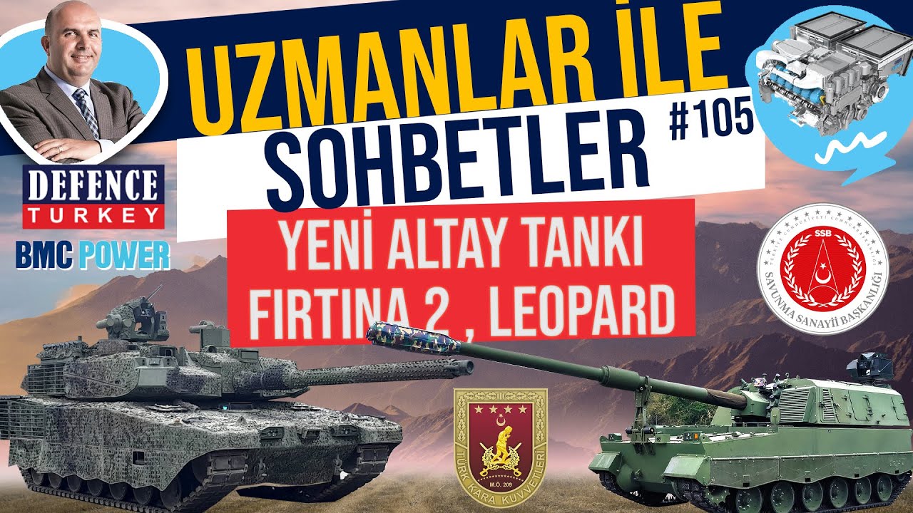 YENİ ALTAY TANKI , YENİ NESİL FIRTINA 2 OBÜS VE TANK MODERNİZASYONLARI | UZMANLAR İLE SOHBETLER #105
