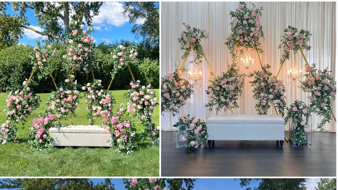 DIY - Triangle Arch decor