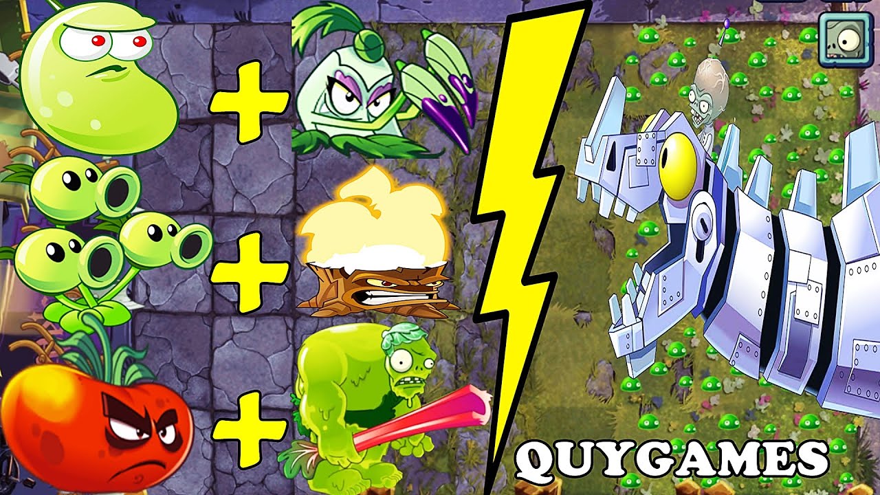 Plants VS. Zombies 2 | BEST COMBO Plants & Zombot: Gameplay 2020