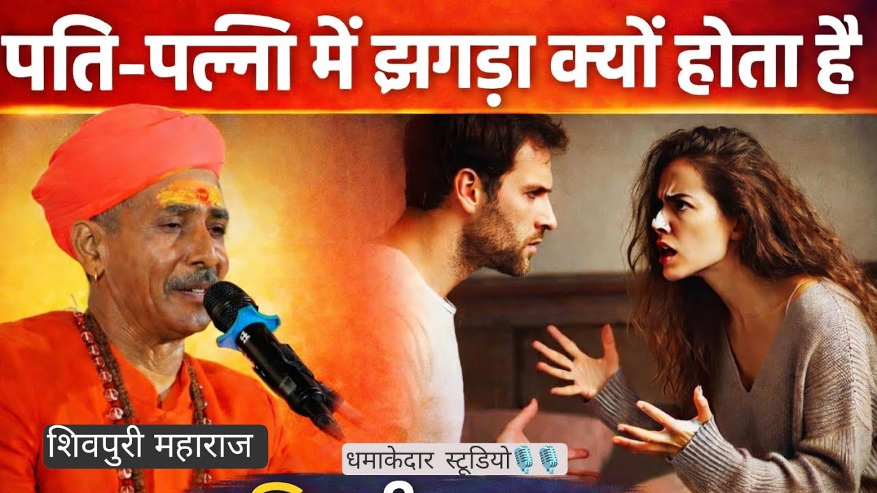 शिवपुरी जी गोस्वामी पति पत्नी का झगड़ा जबरदस्त कॉमेडी भरपूर ज्ञान#शिवपुरी_भजन#shivpuri 