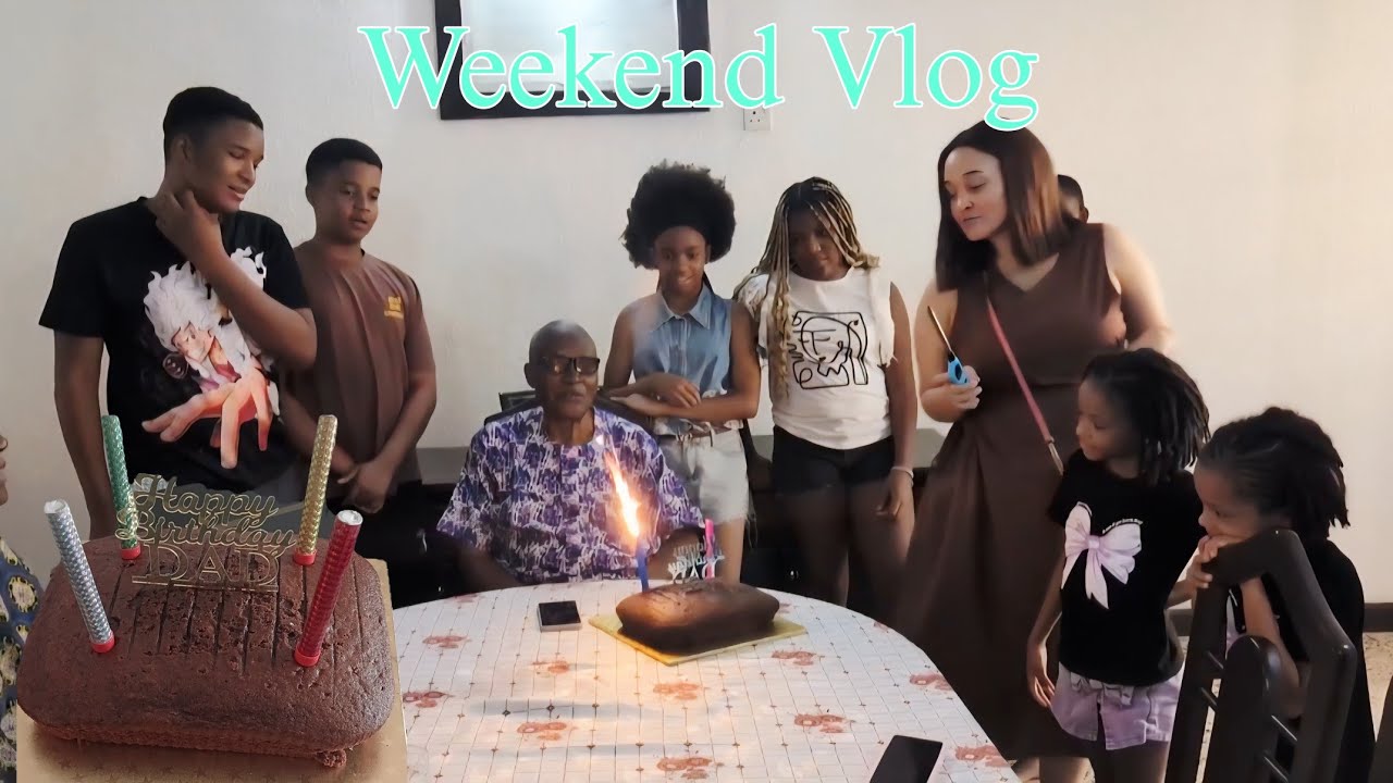 Celebrating my DAD'S 85TH BIRTHDAY! | Dance off with my Sister + COOKING & more