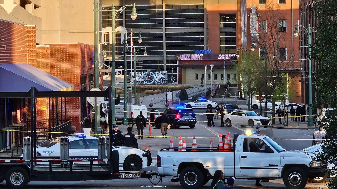 Downtown Memphis Shooting on BB King Blvd leaves a person shot!!! #BWN