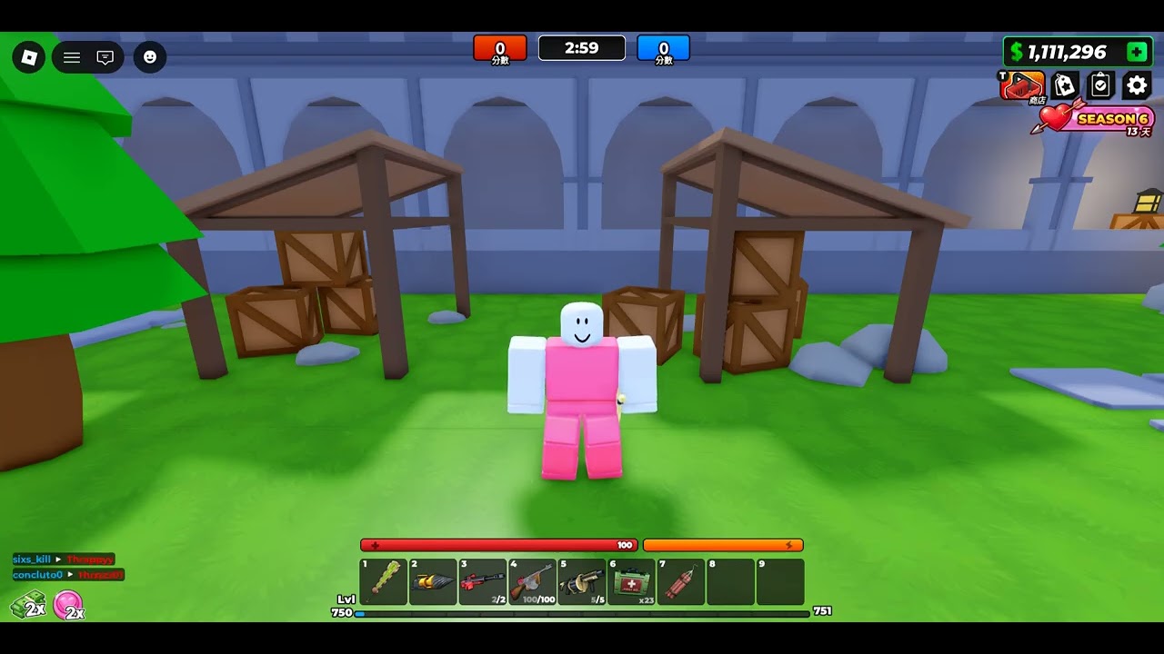 Roblox 旗幟大戰(高手的戰爭
