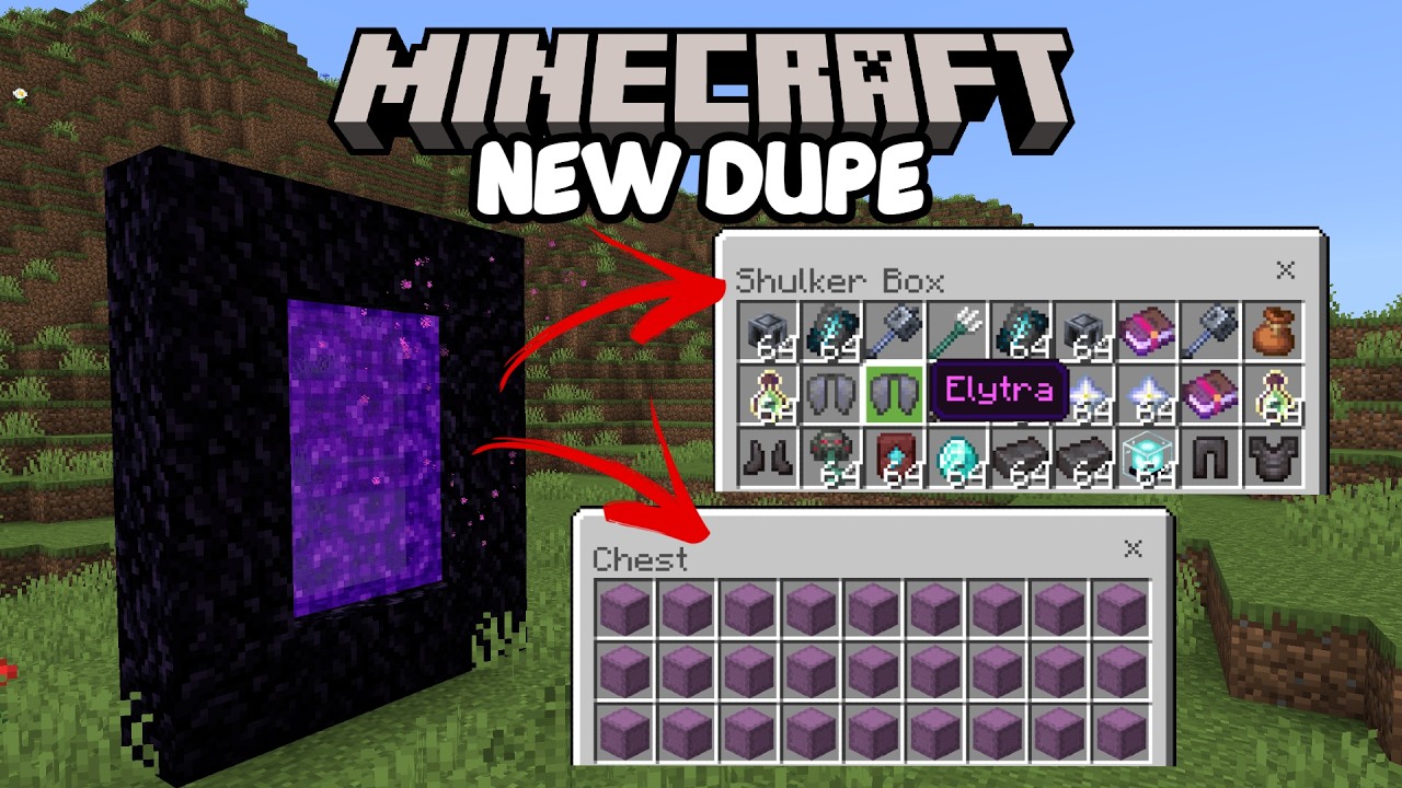 *Новый* баг на дублирование любых предметов в Minecraft! Работает на любом устройстве.
