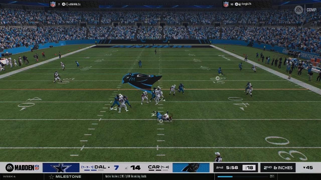 DK vs panthers week 6