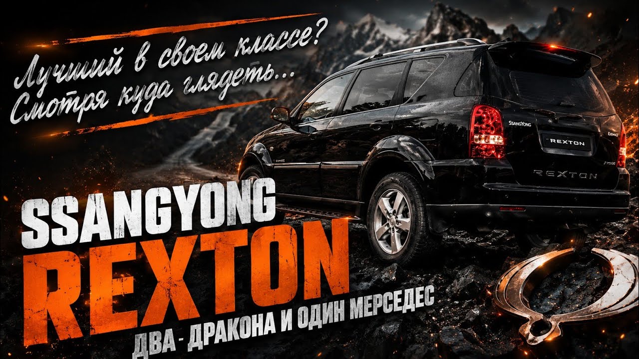 SsangYong Rexton - два дракона и один Мерседес