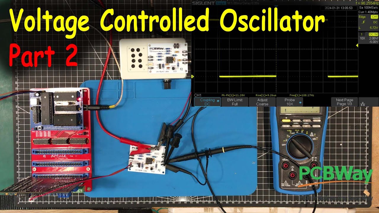 0155 - Simple VCO Part 2:  Lets See It In Operation