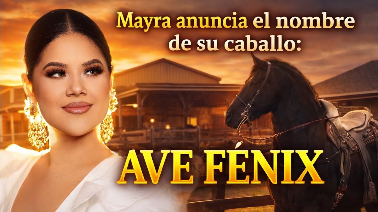 Mayra Alejandra rebela el nombre de su nuevo caballo