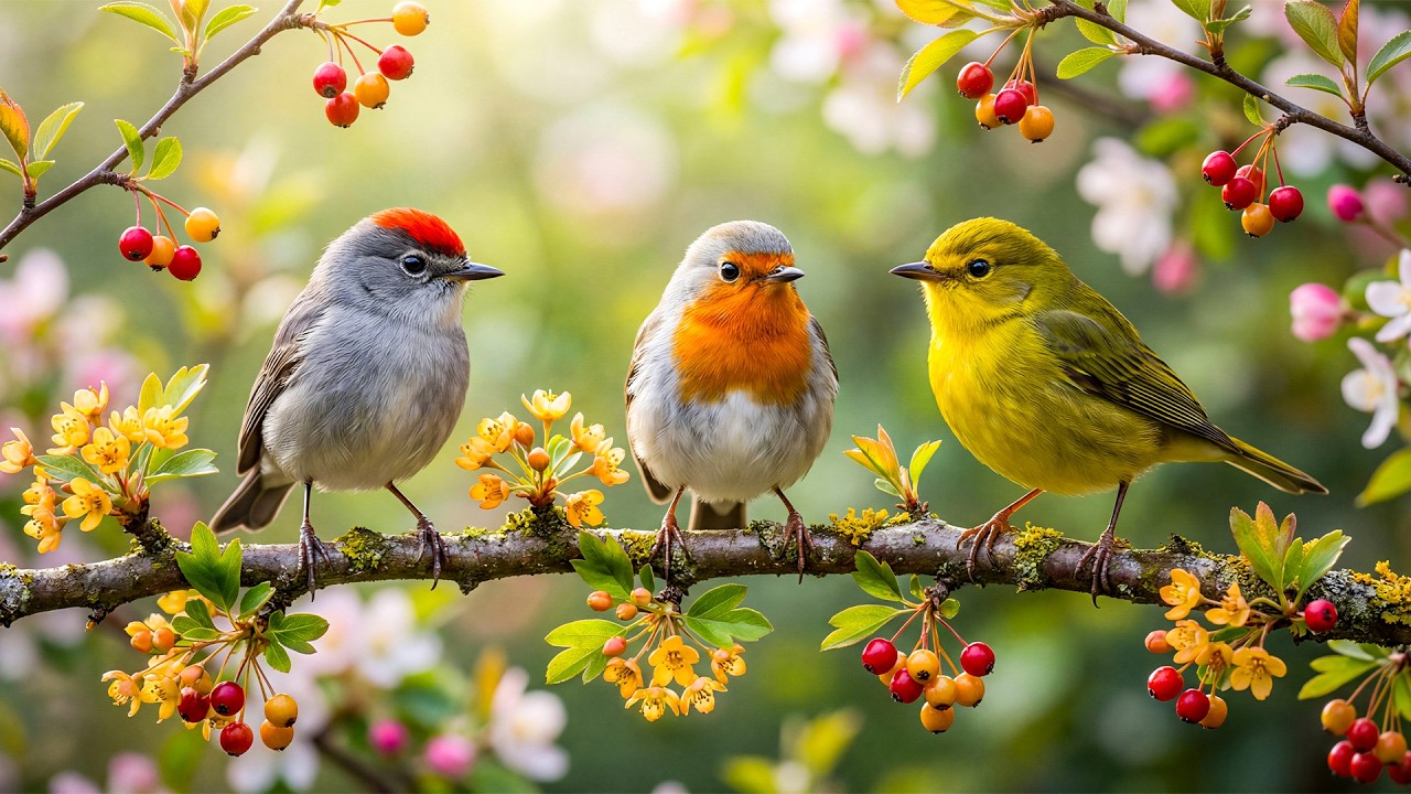 Soothing Piano & Birdsong for Relaxation - Clear Your Mind & Boost Focus 🌸