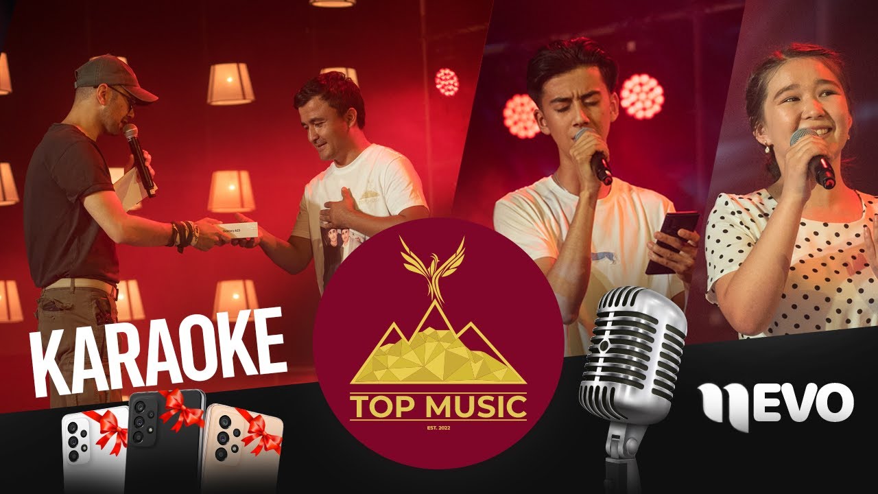 Top Music Karaoke - G'oliblar zamonaviy smartfonlar bilan taqdirlandilar / 1-son