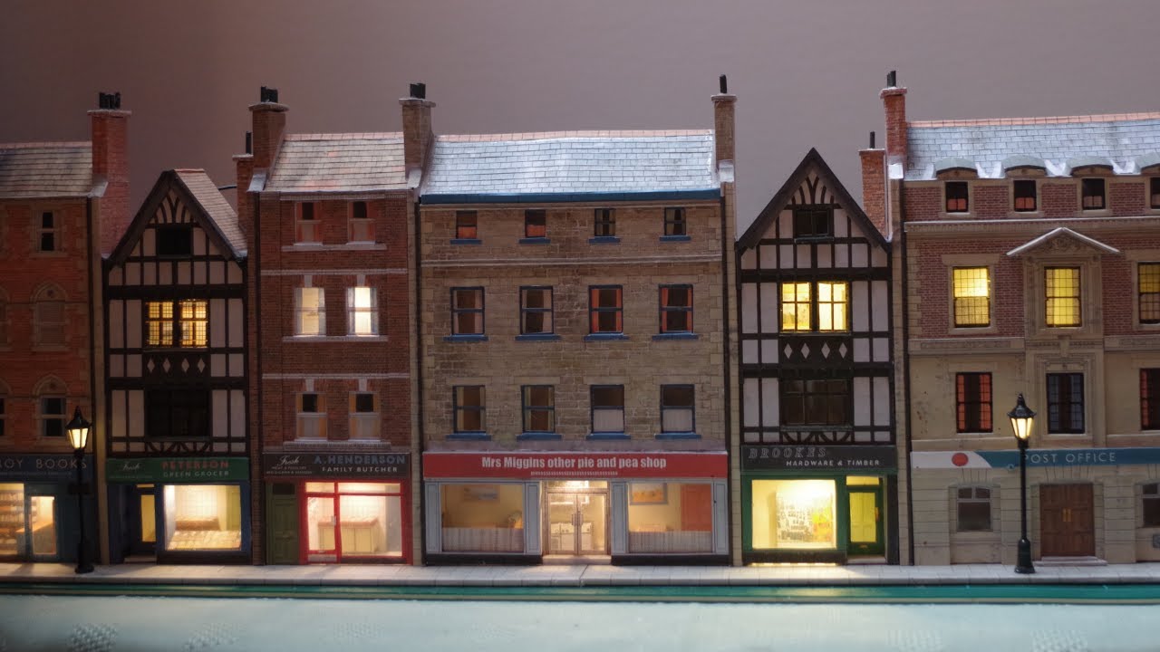 scalescenes low relief high street build