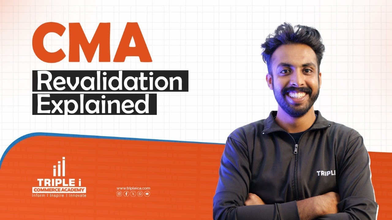 📢 CMA Revalidation Made Easy with Akhil Scaria! 📢