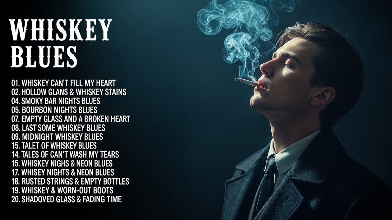 🎸 Lonely Whiskey Nights – Deep Blues Guitar Session 🥃