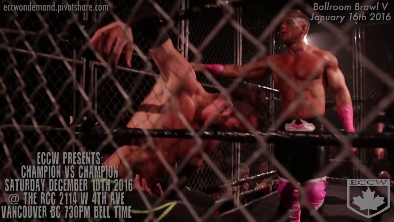 Scotty Mac vs. El Phantasmo - ECCW Championship Steel Cage Match (1/16/16) | ECCW Match of the Week