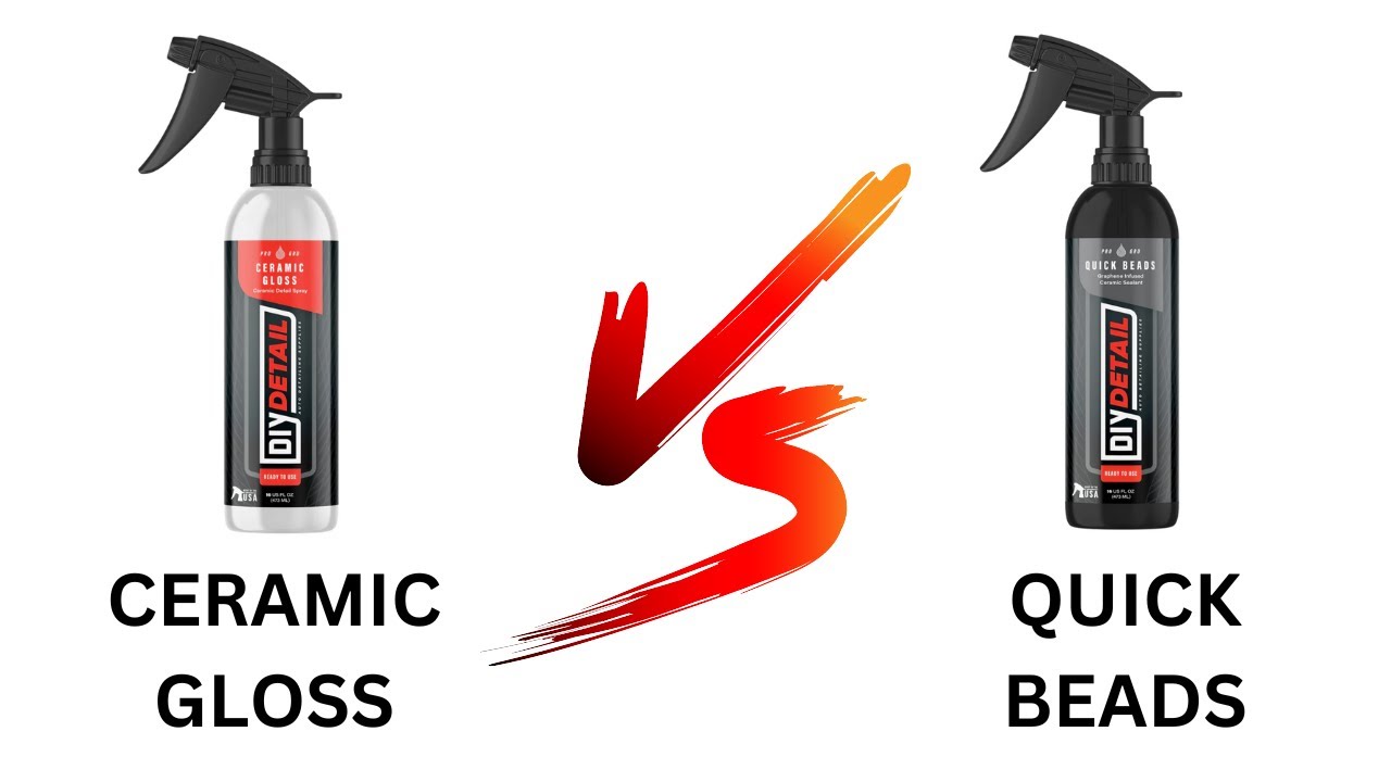 Paint Protection: What's the difference between Quick Beads & Ceramic Gloss? #podcast  #41#ceramic