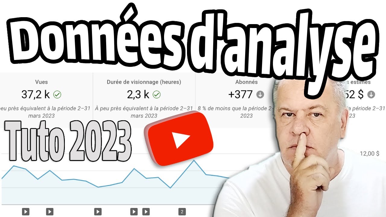 Donn&eacute;e d'analyse Youtube, tuto 2023