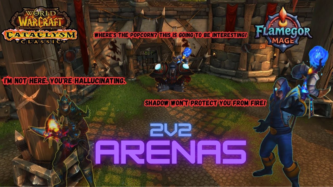 2v2 Arenas: My teammate used all CDs… I’m alone vs rogue (Can fire win this?) ft. @lethisboomkin