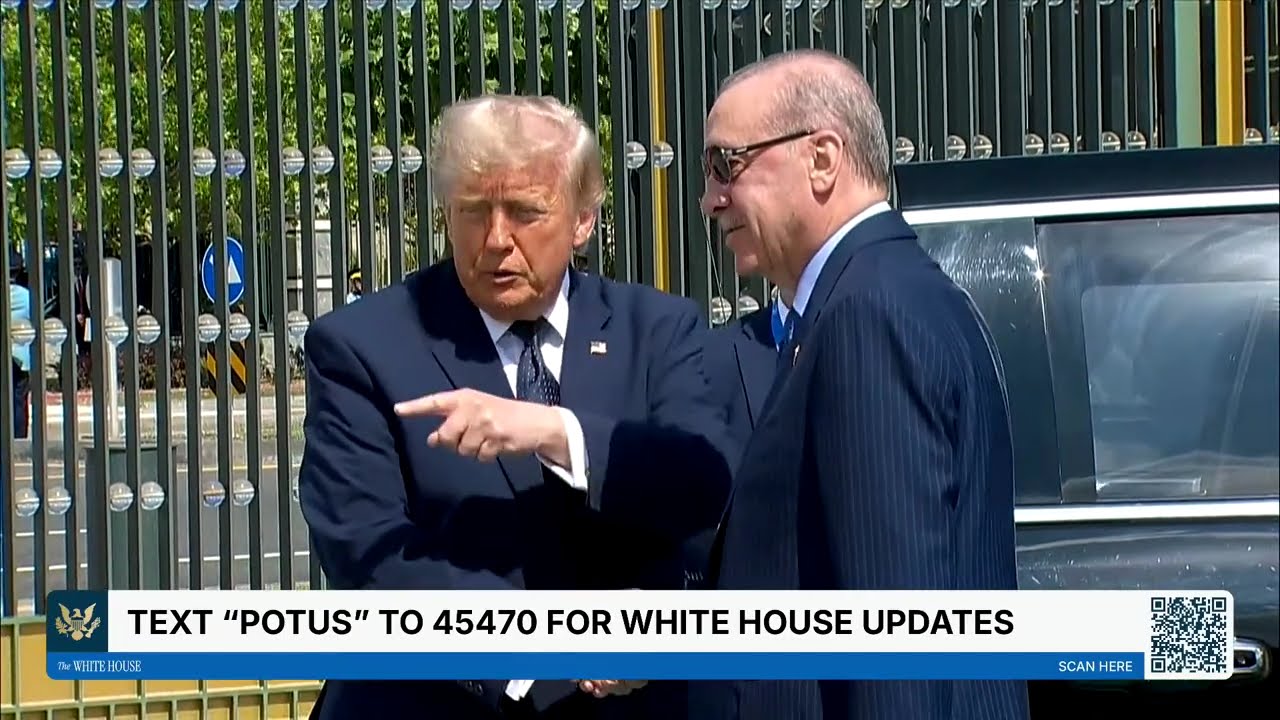 President Trump Participates in a State Arrival Ceremony and Honor Guard Review