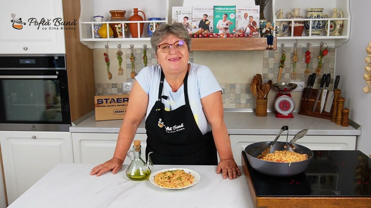 Spaghete cu sos de rosii - reteta de spaghetti alla marinara, reteta ieftina si rapida