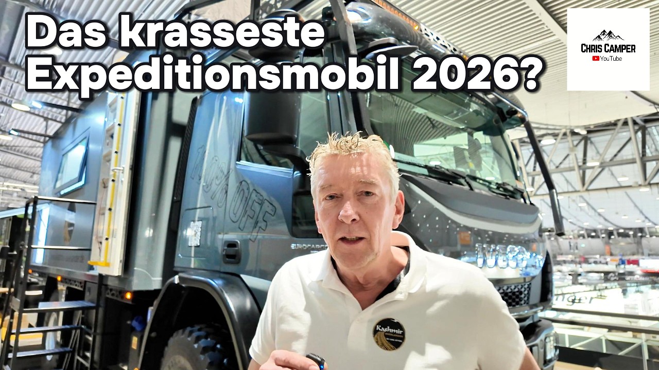Mit diesem Expeditionsmobil kommst du überall hin
