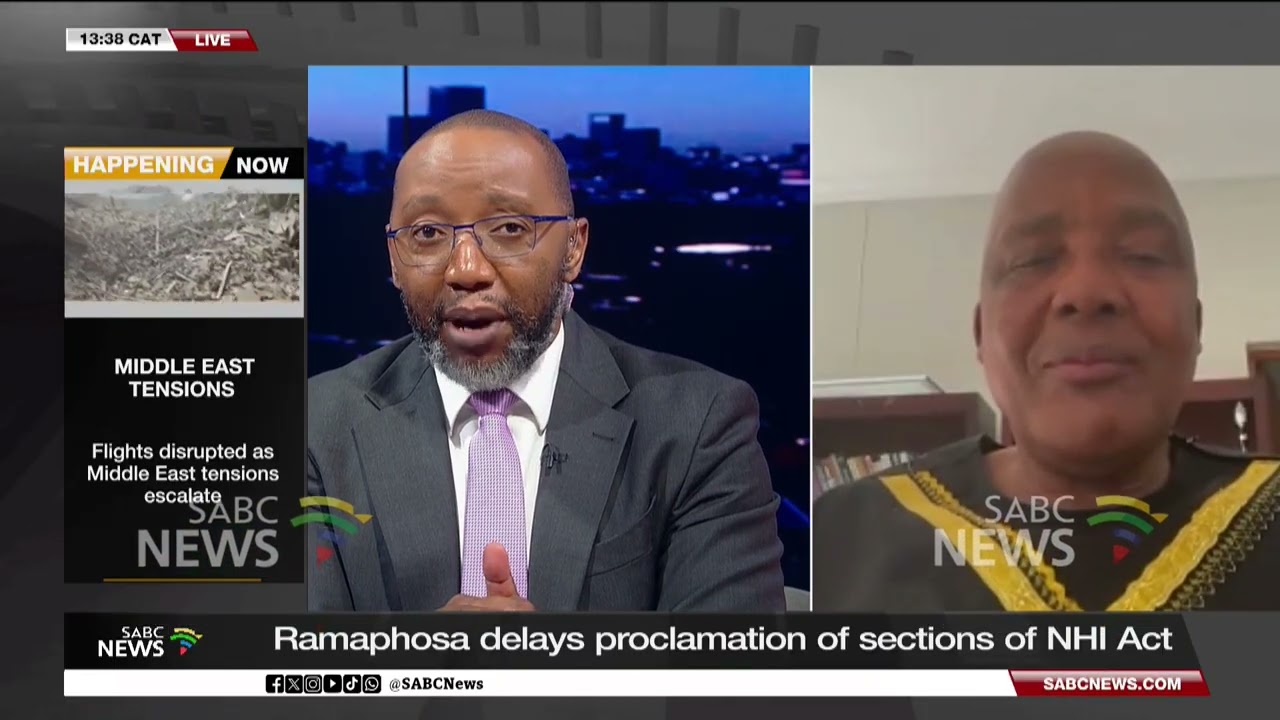 Ramaphosa delays proclamation of sections of NHI Act