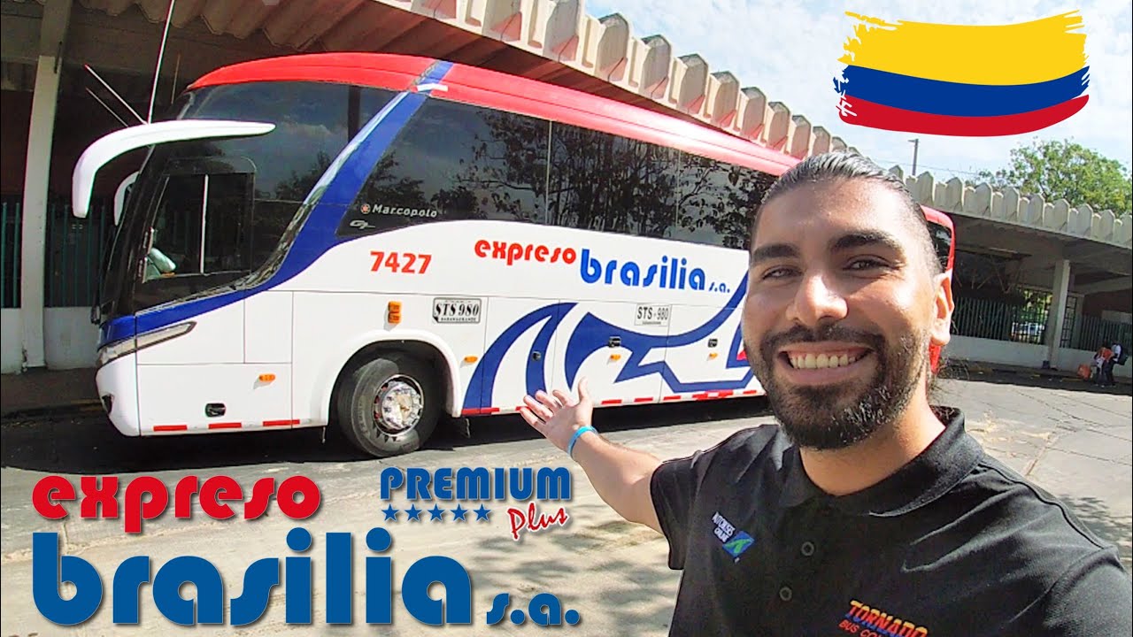 Viajando por COLOMBIA en autobús | Expreso Brasilia Premium | Review #84 Cartagena a Barranquilla