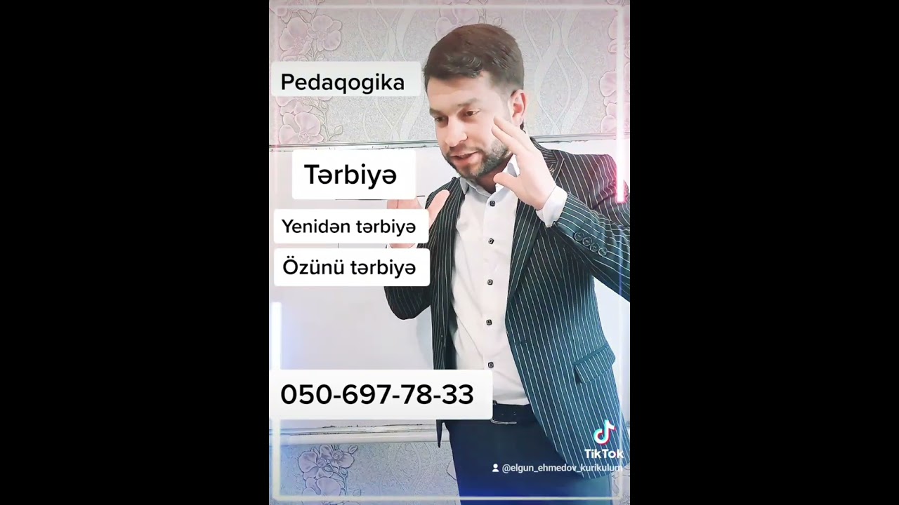 Pedaqogika》 #məktəbəqədər Tərbiyə nədir?》Yenidən tərbiyə və Özünü tərbiyə haqqında məlumat》