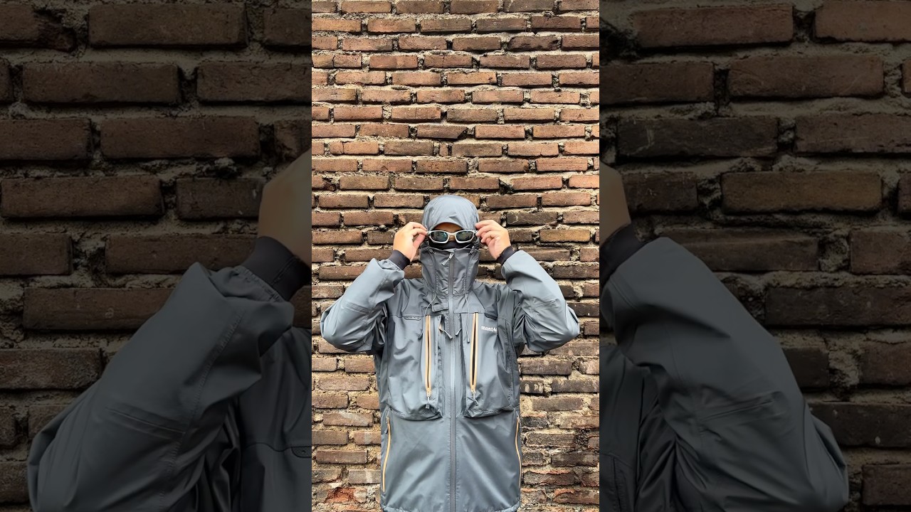 MONTBELL FISHING JACKET 🥷 #arcteryx #montbell #patagonia #thenorthface #outdoors #gorpcore
