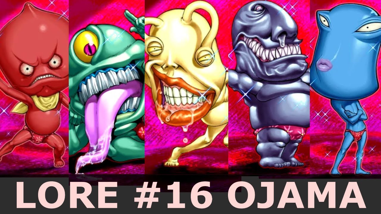 Yugioh lore #16 ojamas las criaturas más traviesas de la franquicia Yugioh