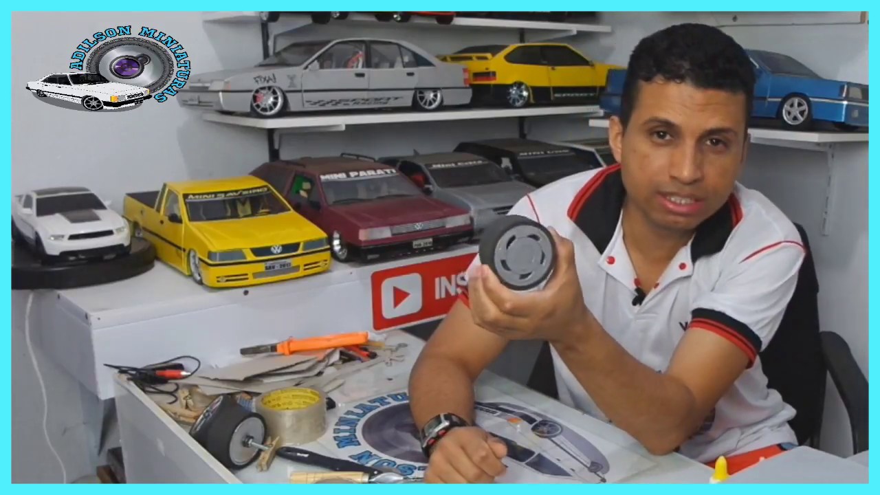 Como colocar as RODAS nas Miniaturas? | Passo a Passo