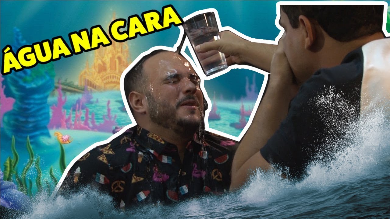 FRED MASCARENHAS FEZ XIXI NO SET! - JOGANDO ÁGUA NA CARA
