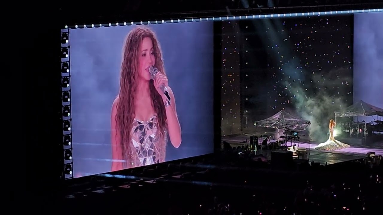 Última- SHAKIRA en vivo 25 de marzo del 2025