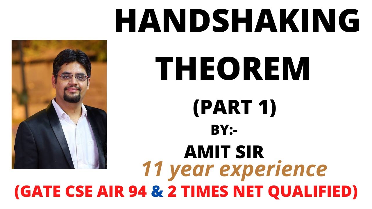 Handshaking theorem part 1
