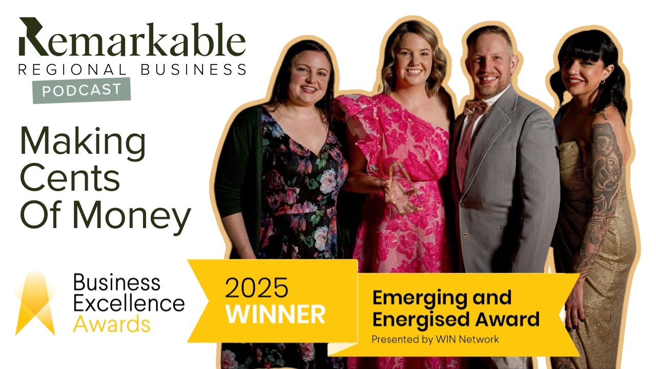 BBEA 2025 Emerging and Energised Award Winner - Making Cents of Money