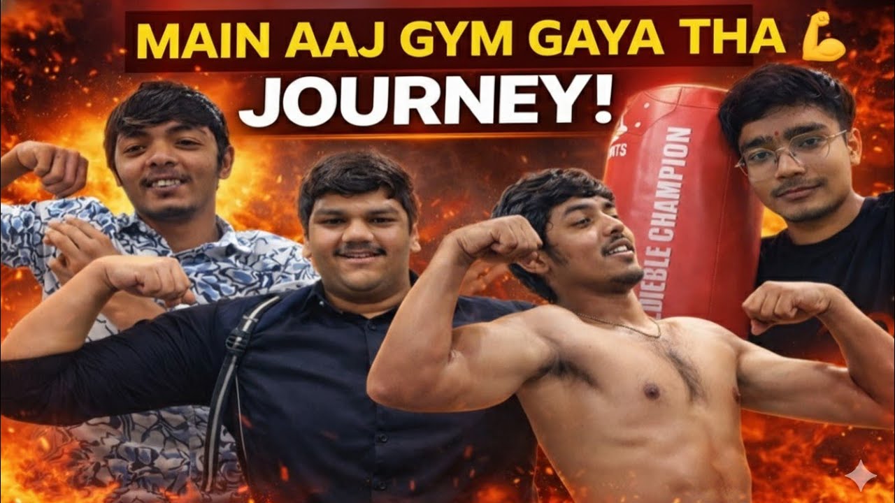 MAIN AAJ GYM GAYA THA 💪(GHOOMNE!)  [ Vlog - 16 ] Mayur Vajat 