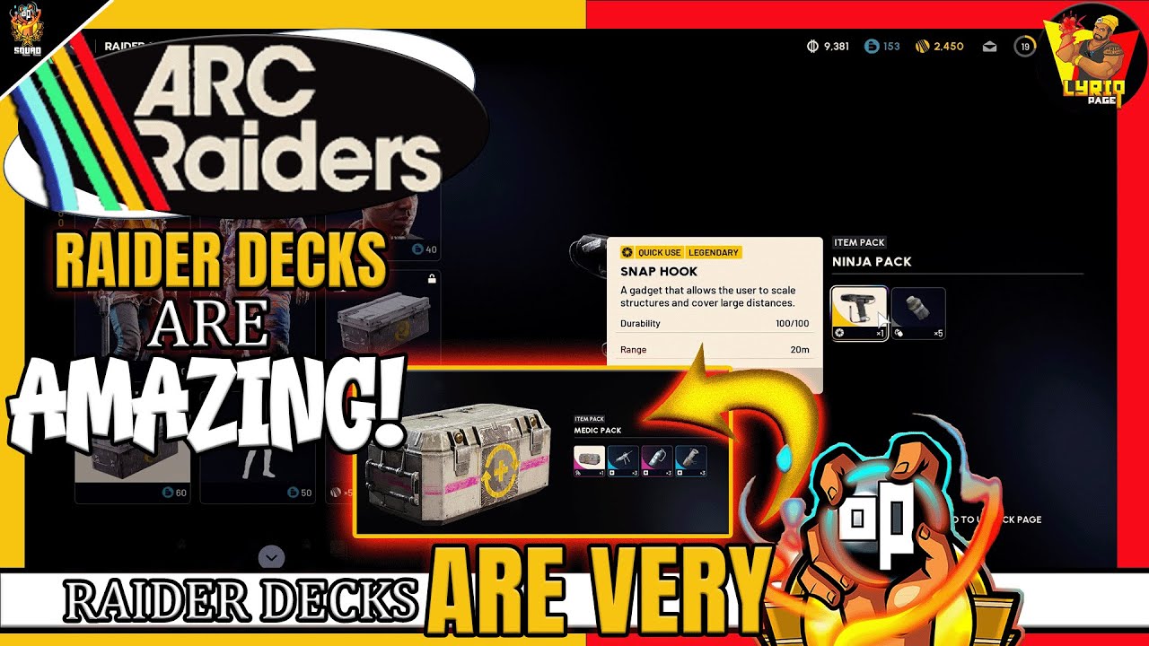 Arc Raiders &mdash; колоды рейдеров очень важны! | Колоды рейдеров такие крутые!