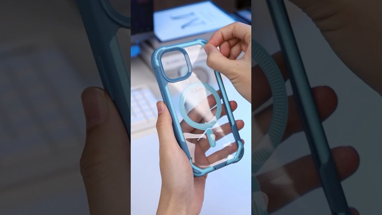 Feeling a little blue for #iphone15 💙 #prettytough #magsafe #apple #iphonecase #unboxing #iblason