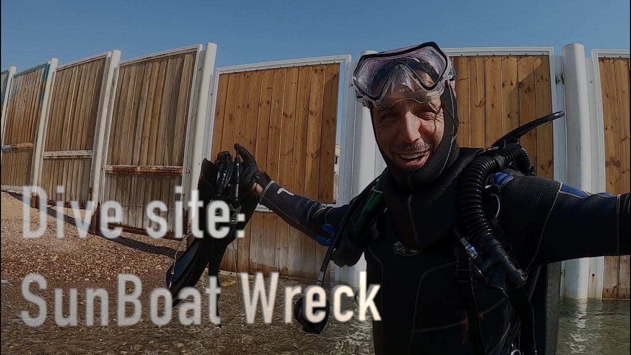 Wreck Diving | The Sun Boat | #Eilat scuba