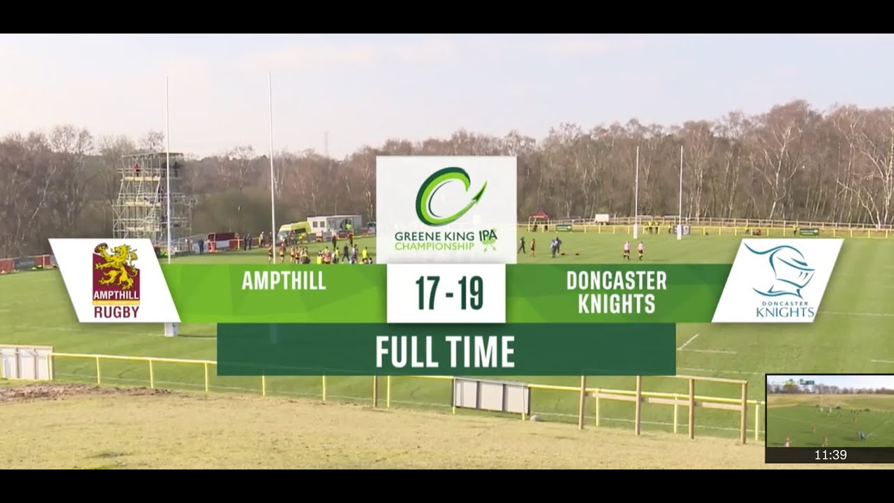 Ampthill v Doncaster Knights 07/03/21