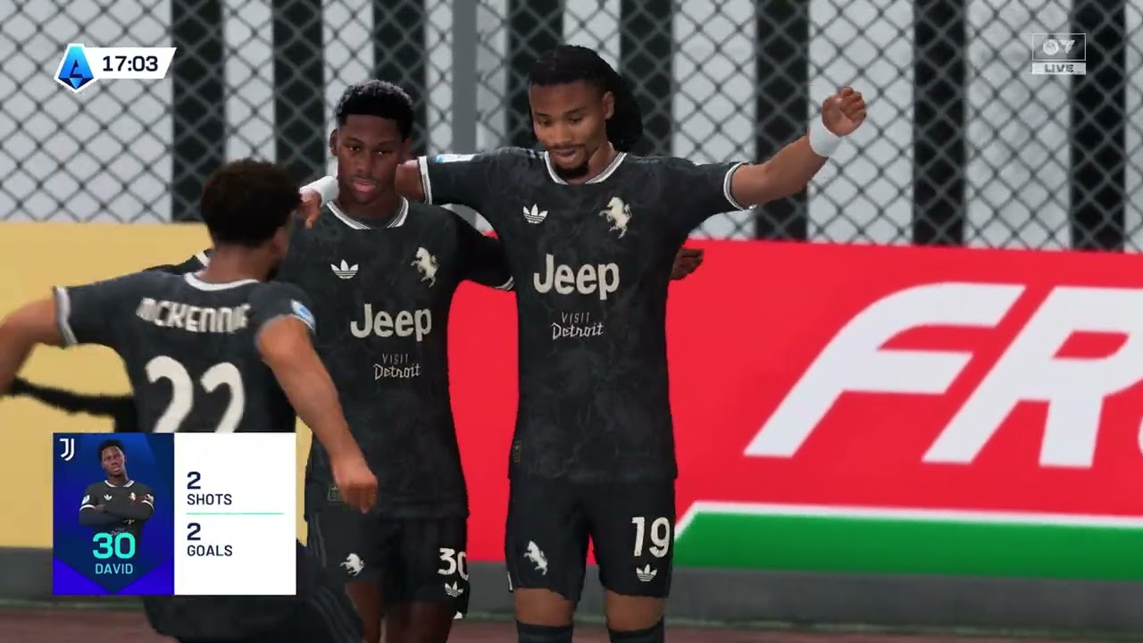 EA Sports FC 26 Геймплей: Парма Кальчо 1913 против Ювентуса - (Xbox Series X) [4K60FPS]