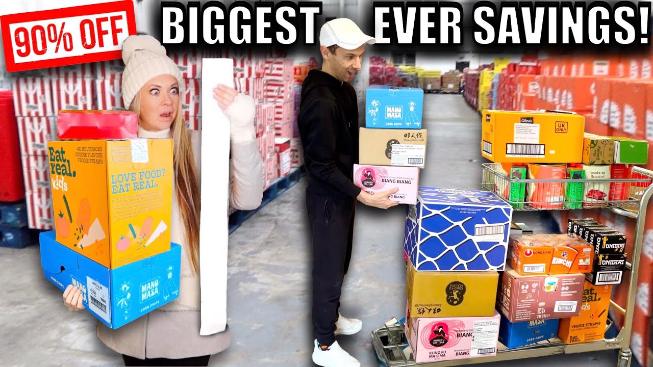 SHOPPING AT THE UK'S CHEAPEST DISCOUNT WAREHOUSE! Huge money savings Rogers wholesale discount store