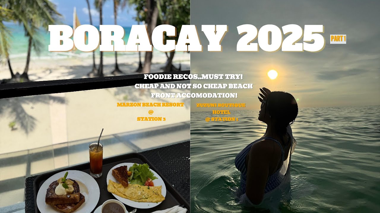 BORACAY CHEAP BEACH FRONT ACCOMMODATION 2025 | MARZON BEACH RESORT | ZUZUNI BOUTIQUE HOTEL