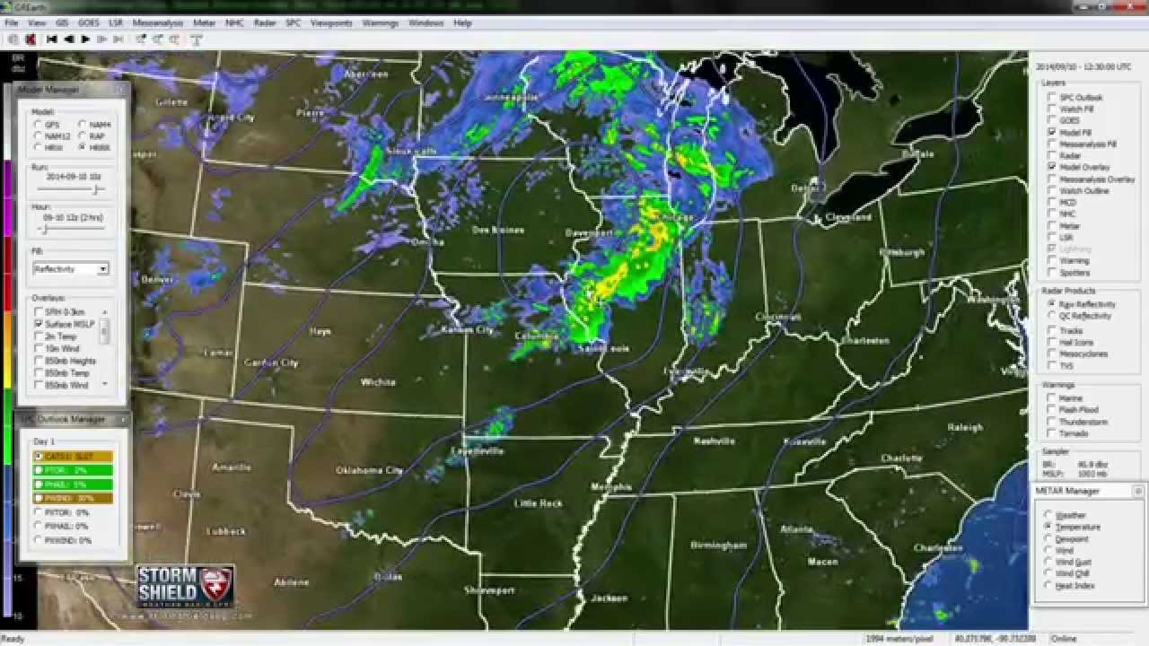 Storm Shield Forecast - September 10, 2014